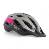 MET Crossover Fahrradhelm  - Gre Helm: M (52-59) - Farbe: pink