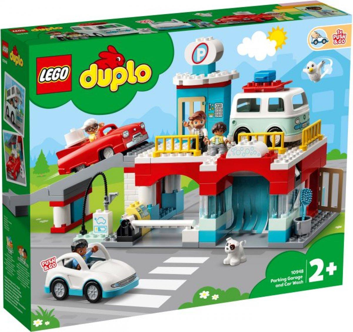 LEGO DUPLO Parkhaus mit Autowaschanlage