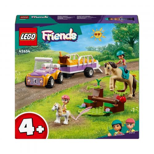 LEGO Friends 42634 Pferde- und Pony-Anhnger