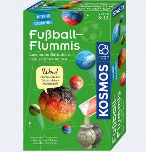 Fuball-Flummis herstellen Mitbring-Experiment 8+	