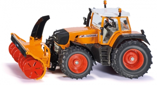 SIKU Traktor mit Schneefräse