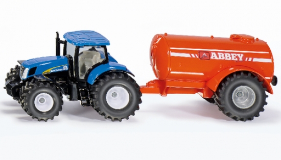 SIKU Traktor mit Ein-Achs-Güllefass