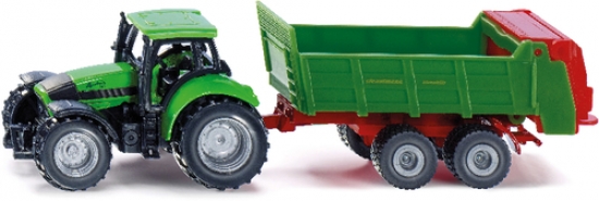 SIKU Traktor mit Universalstreuer