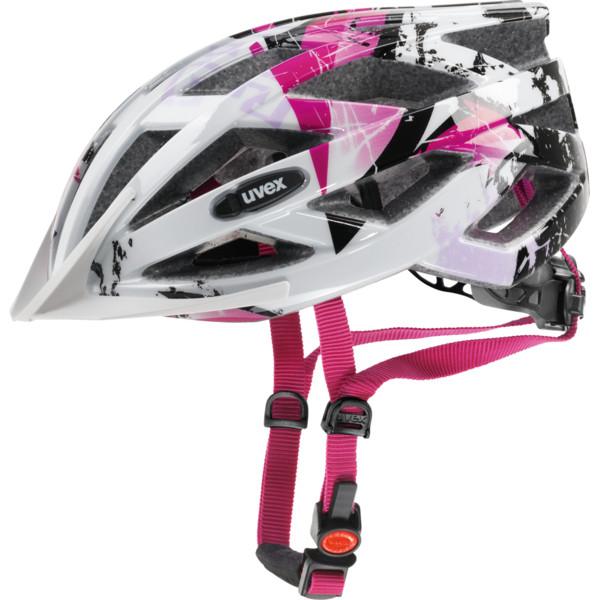 UVEX air-wing Fahrradhelm - Größe Helm: 52-57 (Jugend) - Farbe: pink