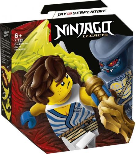 LEGO® NINJAGO 71732 Battle Set: Jay vs. Serpentine