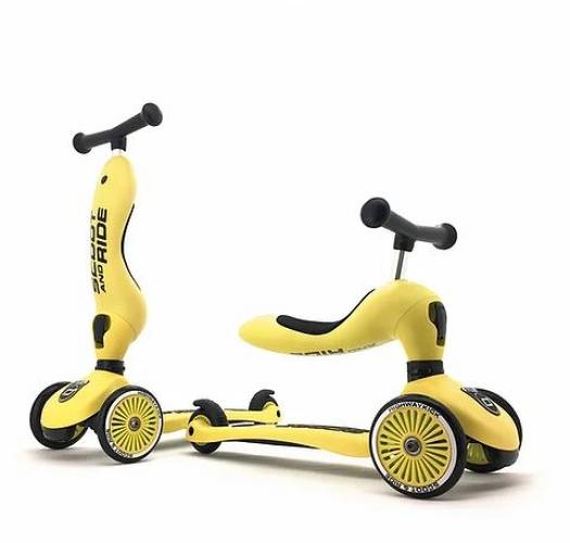 Scoot & Ride Highwaykick 1 yellow