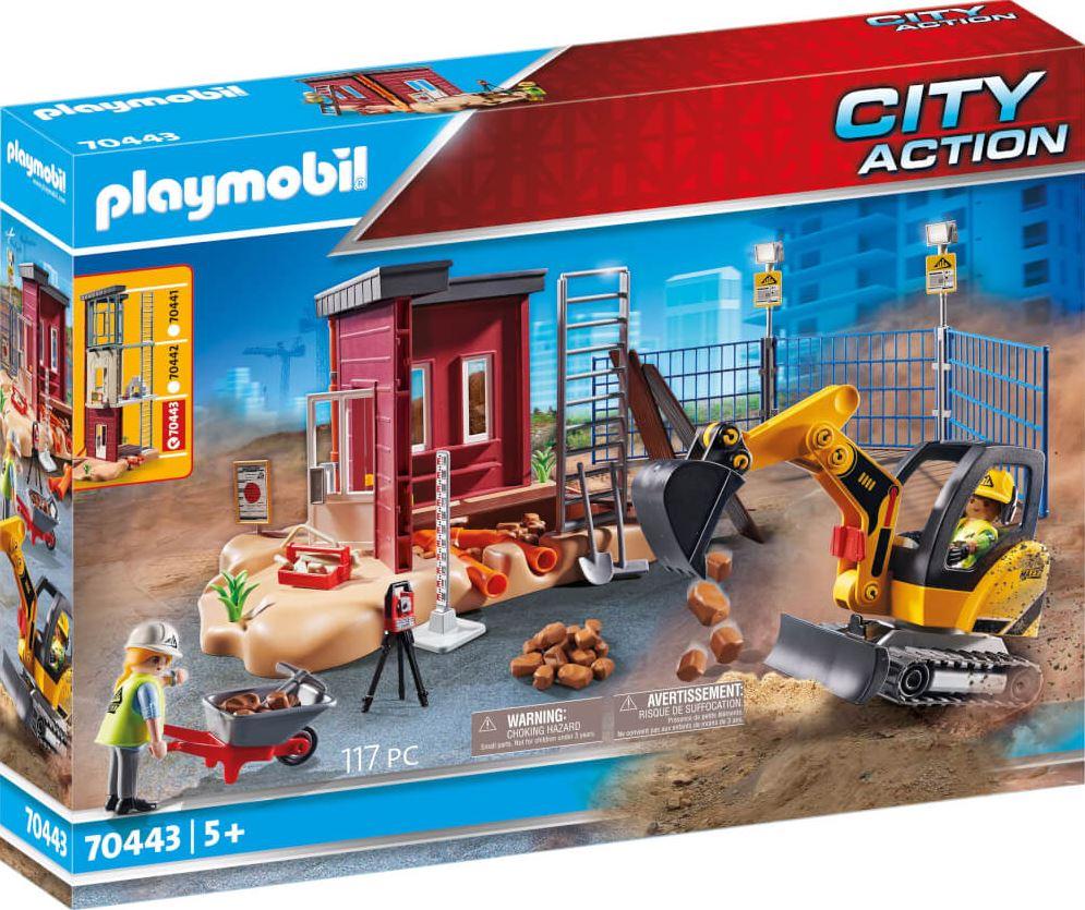 Playmobil 70443 Minibagger mit Bauteil