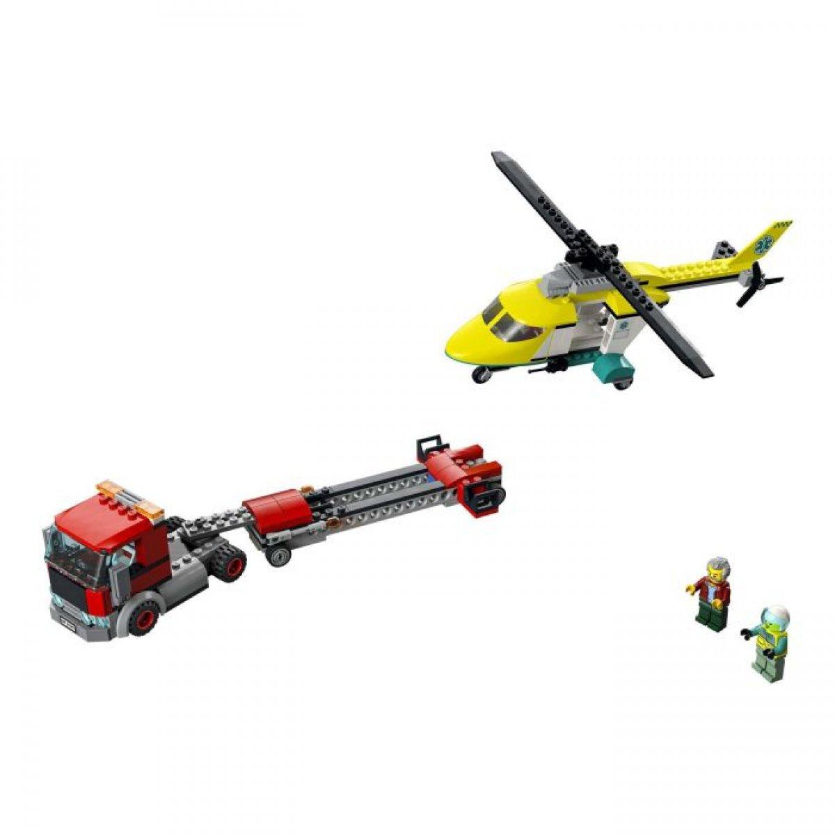 LEGO City 60343 Hubschrauber Transporter